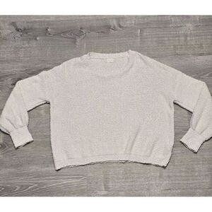 Altar'd State Women's White Sweater Size S/M